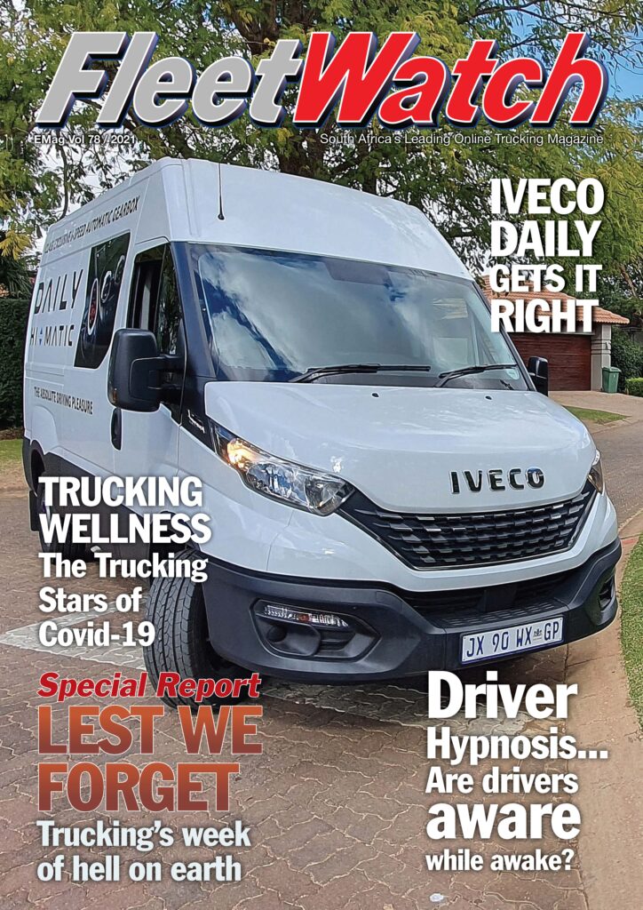 FleetWatch magazine cover featuring Iveco Daily van.