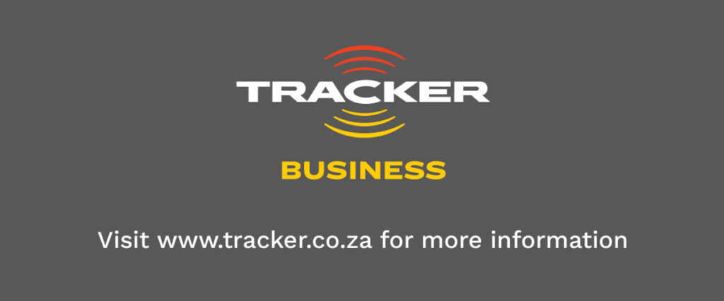 Tracker Business logo with website URL